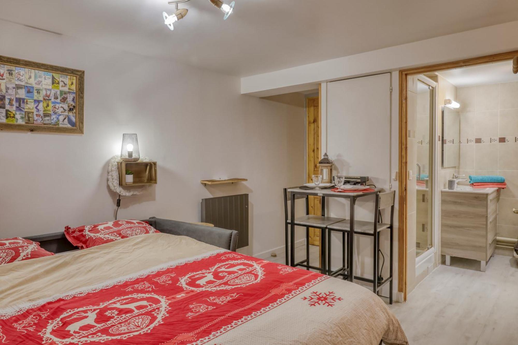 Studio "Cosy" Hyper Centre Saint-Gervais-les-Bains Bagian luar foto