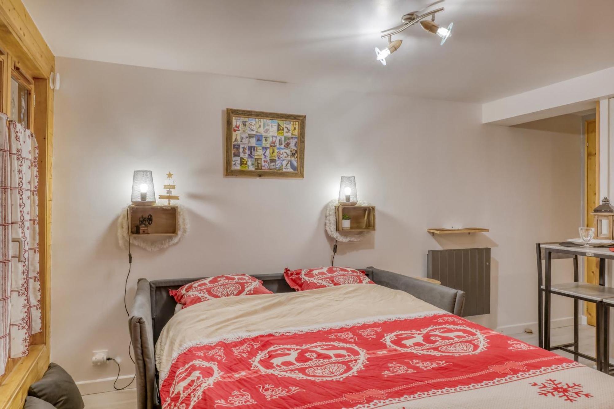 Studio "Cosy" Hyper Centre Saint-Gervais-les-Bains Bagian luar foto